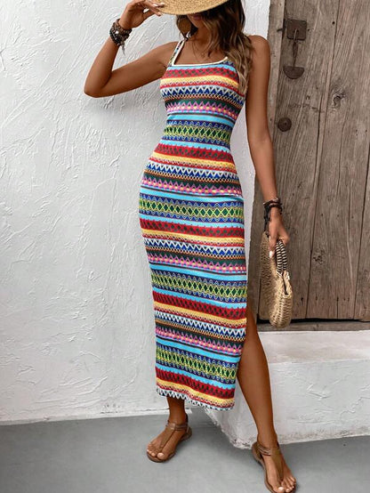 Ibiza-style beach dress with bohemian flair – Solea