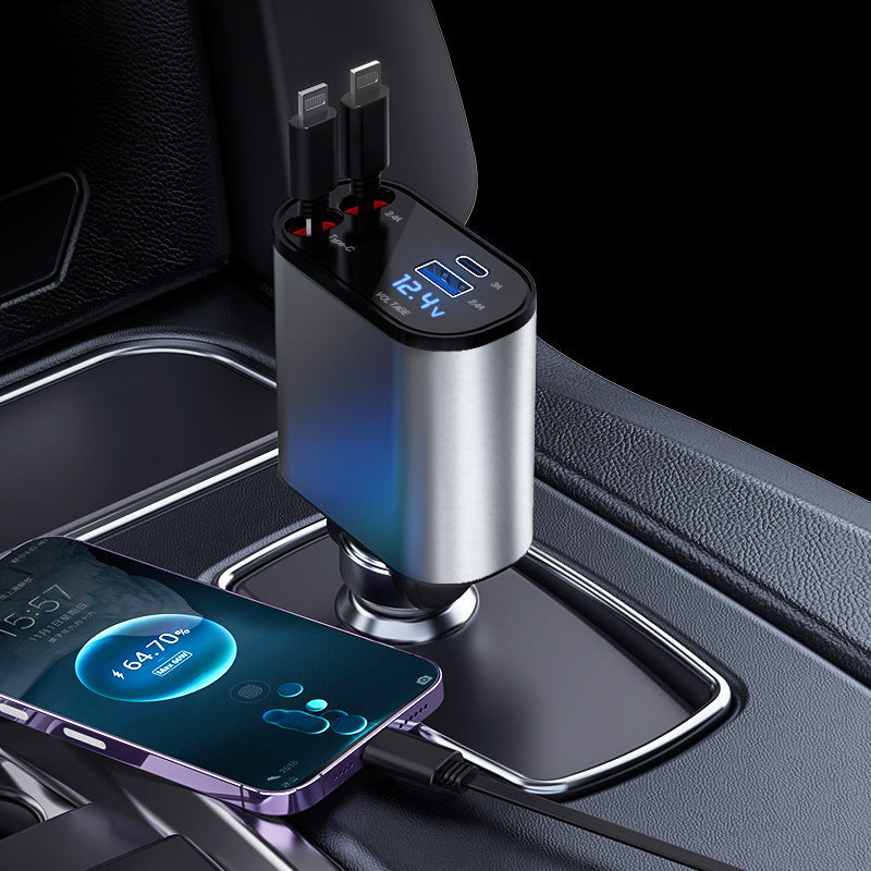 Retractable Car Fast Charger – VoltEdge