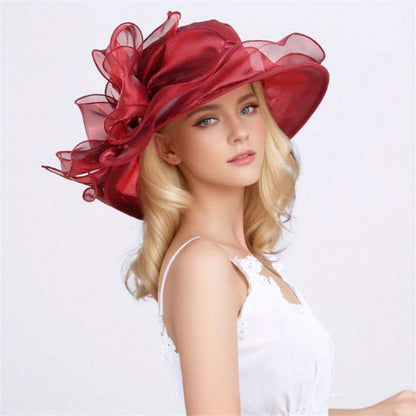 Autumn Hat with Breathable Sun Visor and Wide Brim – Alara