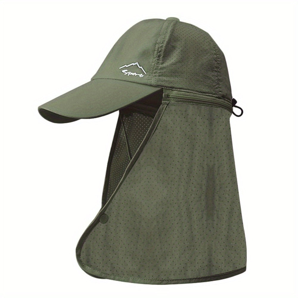 UV protection trucker hat with neck protection for outdoor adventures - SchattenPro