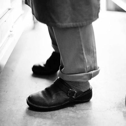 Luxury leather slippers for men – Elias