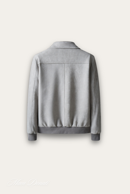 Trendy Grey Men's Jacket – Matteo