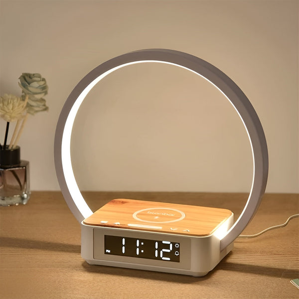 Design Night Light with Charger and Gentle Wake Function - LumoRise