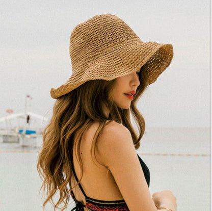 Lightweight, holiday-friendly summer beach hat for women – Debbie