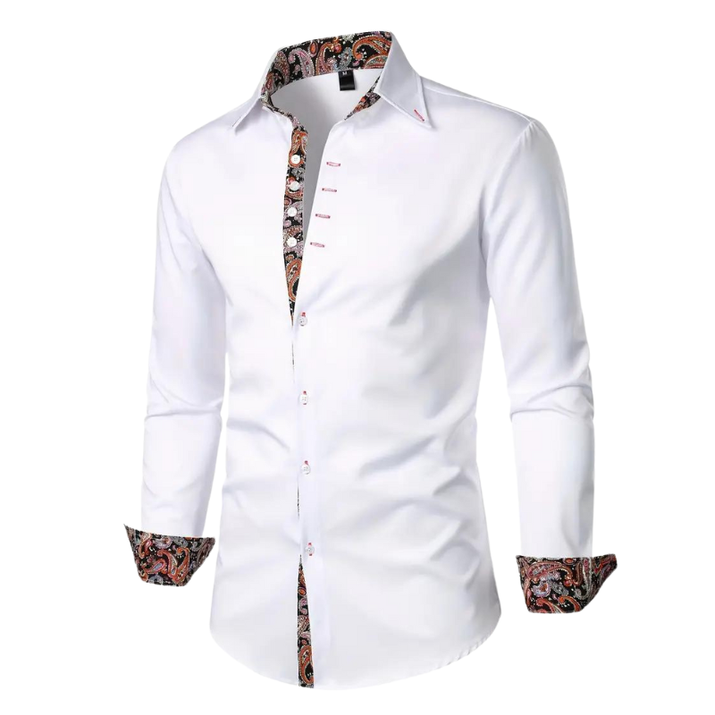 Elegant party shirt for men – Matteo