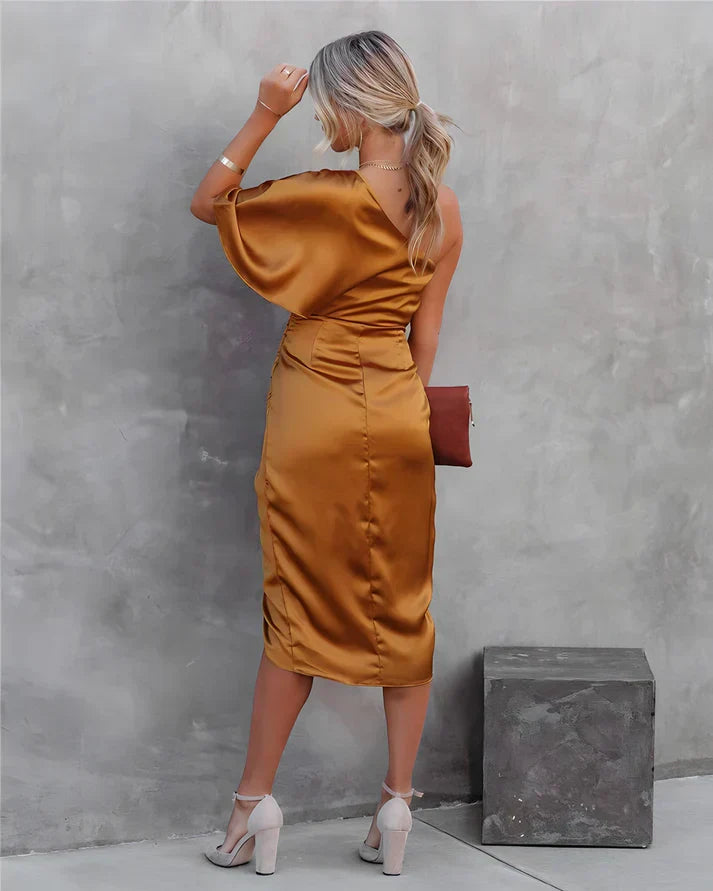 Silk Evening Dress - Seraphina