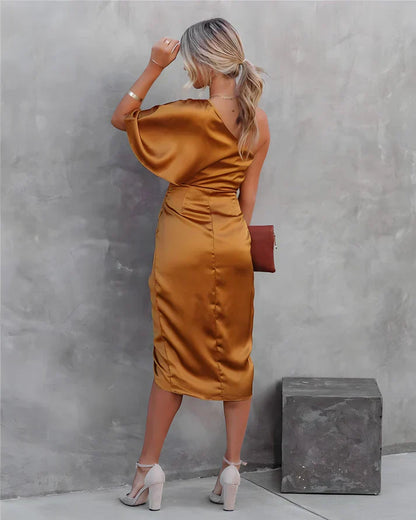 Silk Evening Dress - Seraphina