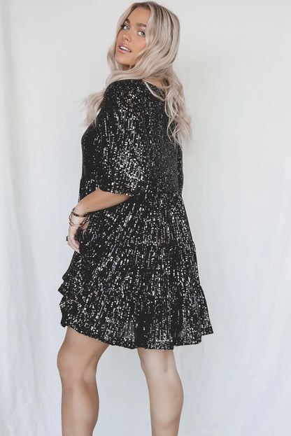 A-line Dress - ShimmerFlow