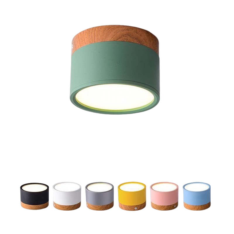 Morandi Style Modern LED Ceiling Light - LumiModo