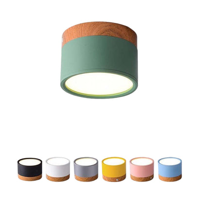 Morandi Style Modern LED Ceiling Light - LumiModo