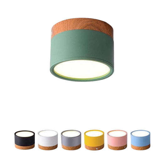 Morandi Style Modern LED Ceiling Light - LumiModo