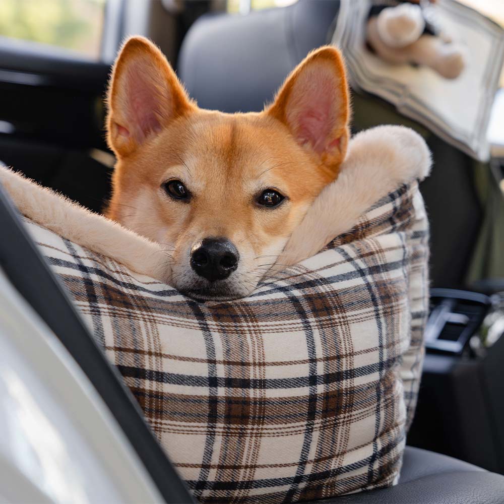 Plush Car Seat for Pets – RideSafe CozySeat