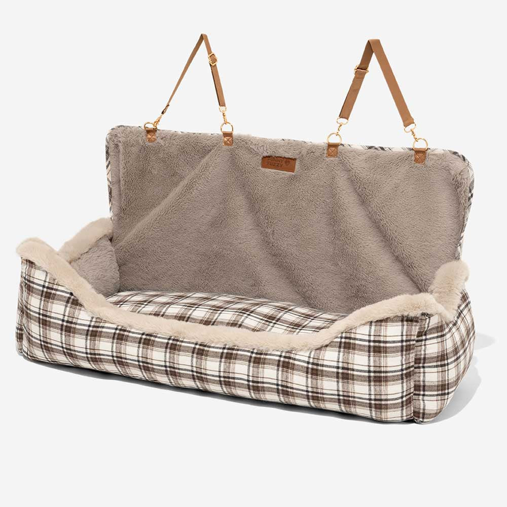 Plush Car Seat for Pets – RideSafe CozySeat