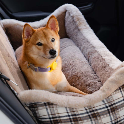 Plush Car Seat for Pets – RideSafe CozySeat