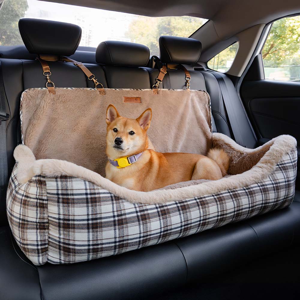 Plush Car Seat for Pets – RideSafe CozySeat