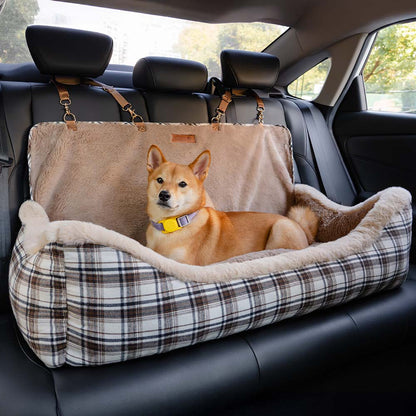 Plush Car Seat for Pets – RideSafe CozySeat