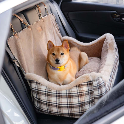 Plush Car Seat for Pets – RideSafe CozySeat