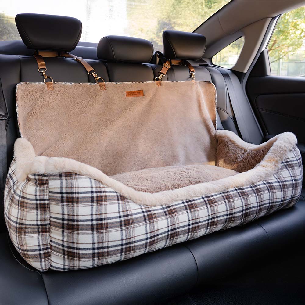 Plush Car Seat for Pets – RideSafe CozySeat