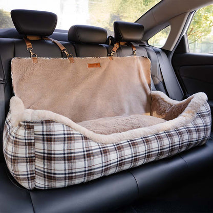 Plush Car Seat for Pets – RideSafe CozySeat