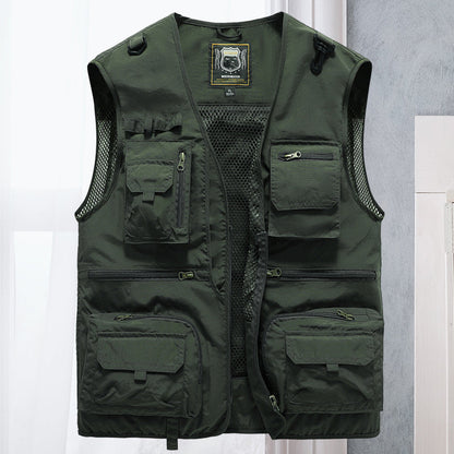 Light men's outdoor vest – Viktor