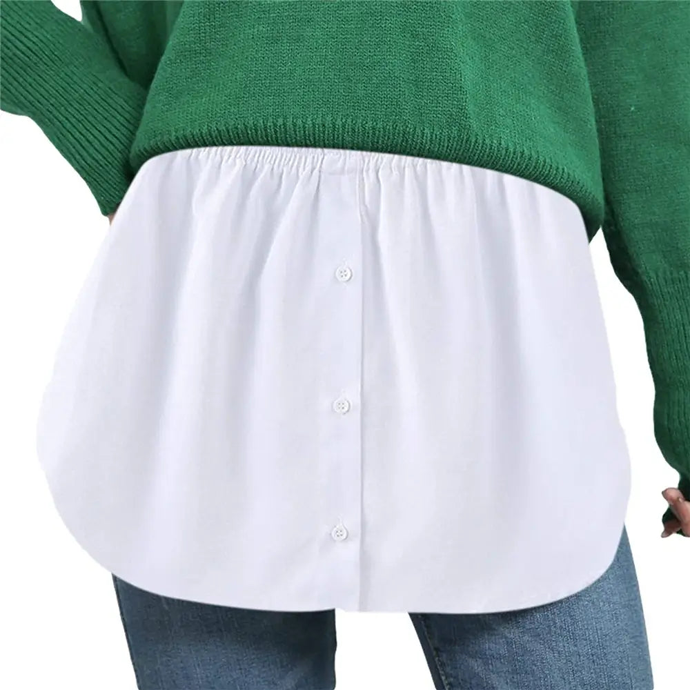 Ladies' Shirt Extender with Elastic Waistband – Noelle