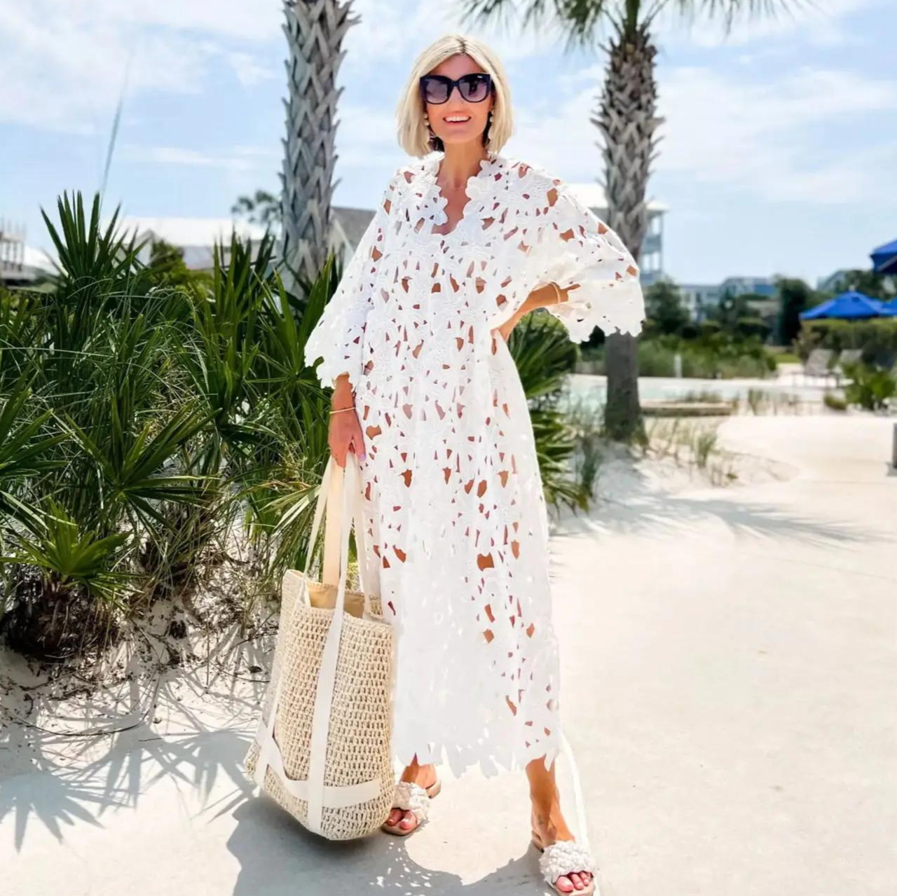 Airy summer maxi dress – Maribel