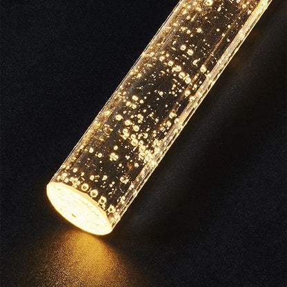 Glass Pendant Lamp in Cylindrical Shape - Lustreau