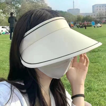 Trendy roll-up sun hat with extra protection – FoldSun Pro