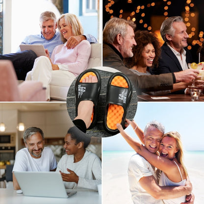 Orthopaedic massage slippers with nubs for ladies & gentlemen – Vitalis
