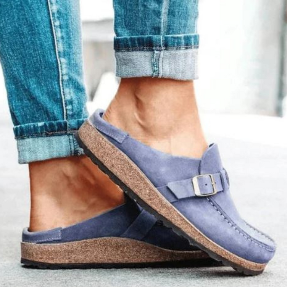 Sustainable comfort clogs in a retro style – Noelia
