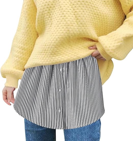 Ladies' Shirt Extender with Elastic Waistband – Noelle