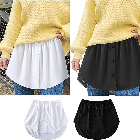 Ladies' Shirt Extender with Elastic Waistband – Noelle
