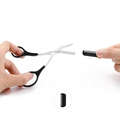 Eyebrow scissors with comb – TrimLuxe