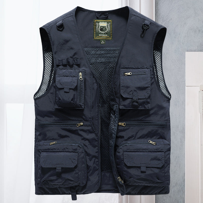 Light men's outdoor vest – Viktor