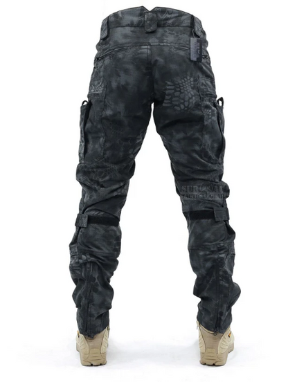 Functional Men's Cargo Trousers with Knee Protection – Bram