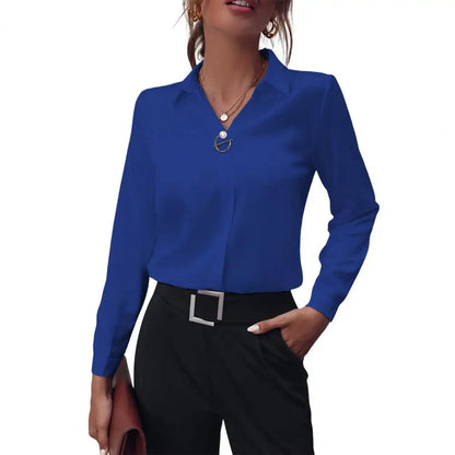 Elegant chiffon blouse for women - Amélie