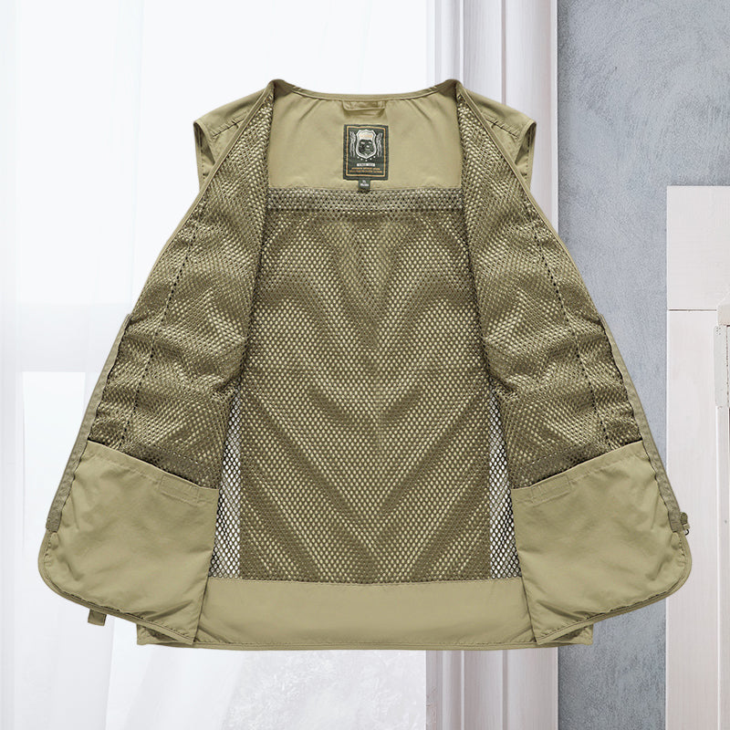 Light men's outdoor vest – Viktor