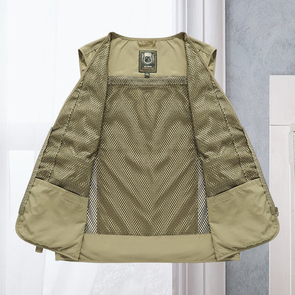 Light men's outdoor vest – Viktor