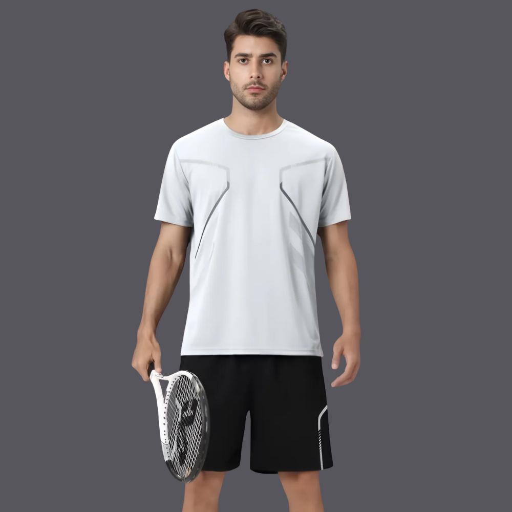 Sports outfit for men – T-shirt and shorts for training & leisure