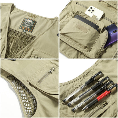 Light men's outdoor vest – Viktor