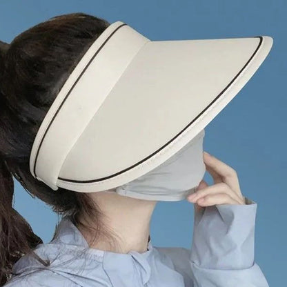 Trendy roll-up sun hat with extra protection – FoldSun Pro