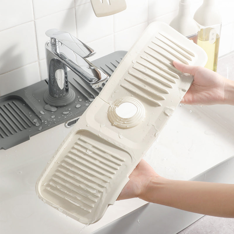 Silicone Draining Mat with Self-Drainage – DripGuard