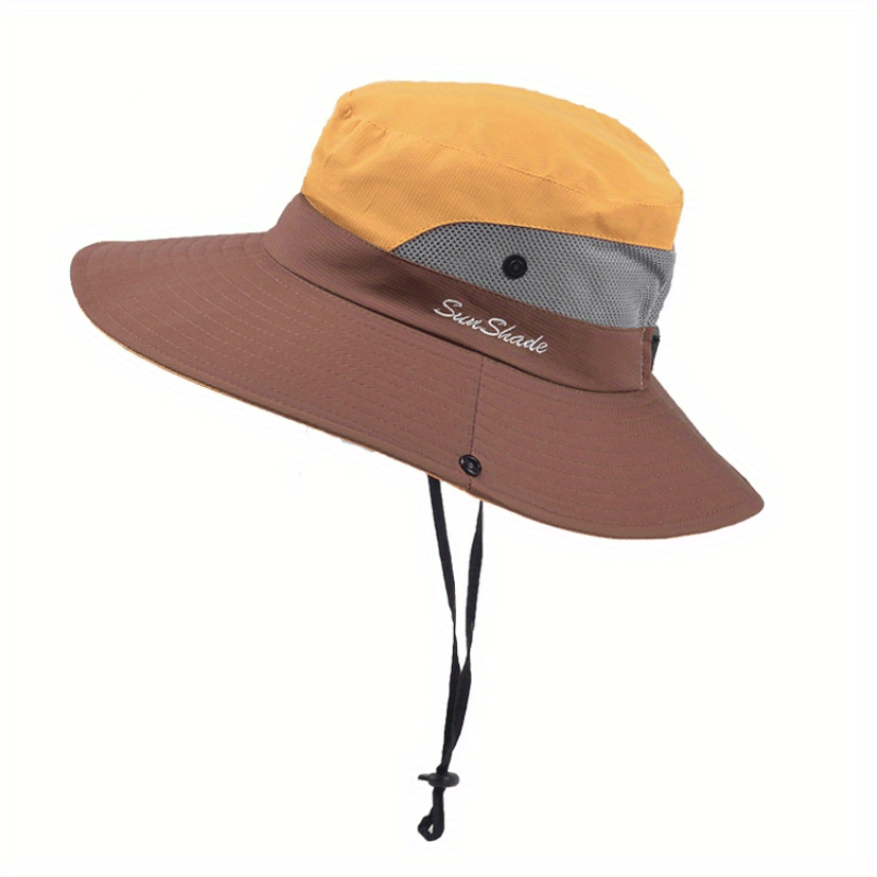 Stylish women's UV protection sun hat with a wide brim – Livia