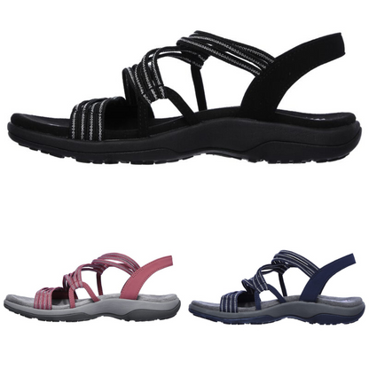 Orthopaedic ladies' sandals with adjustable straps – Elvira