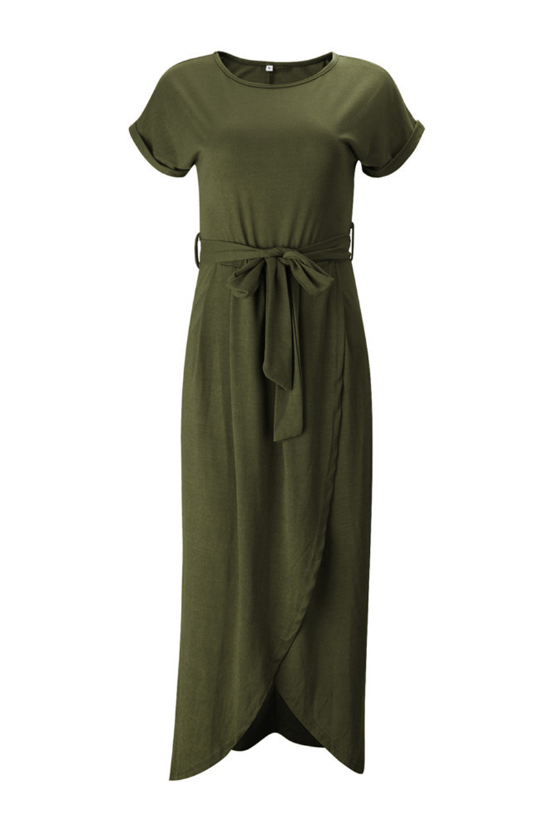 Casual Autumn Midi Dress – Isabella