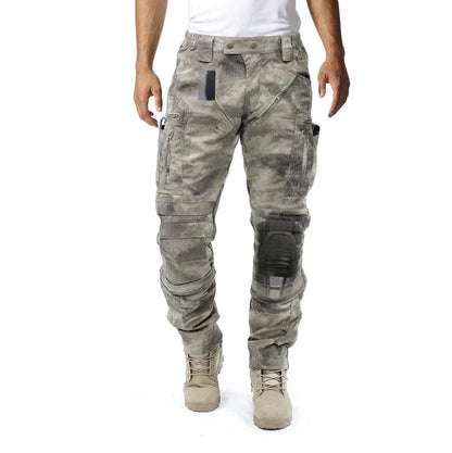 Functional Men's Cargo Trousers with Knee Protection – Bram
