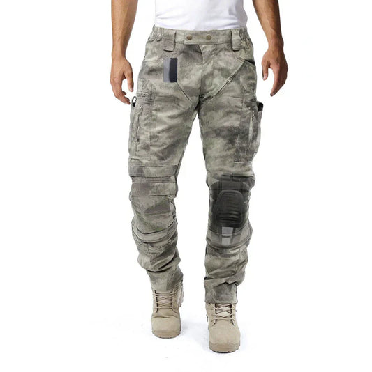 Functional Men's Cargo Trousers with Knee Protection – Bram