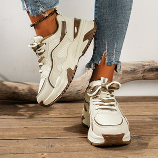 Stylish Ladies Sneakers with High Sole – Romi