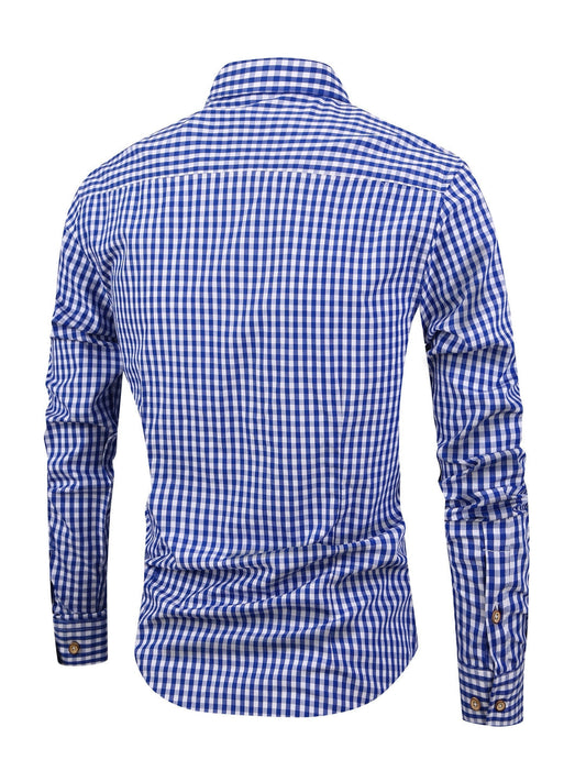 Checked Men’s Shirt with Comfortable Fit - Jules