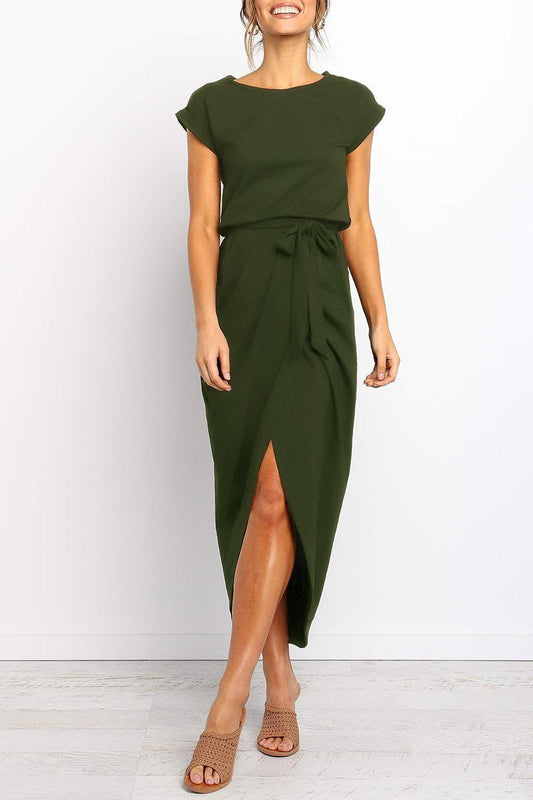Casual Autumn Midi Dress – Isabella